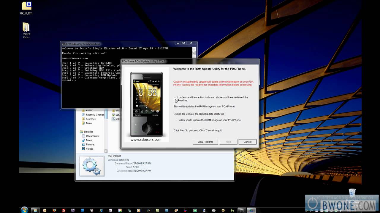 gaming logo How To Hack Your Verizon HTC Touch Pro Part 2 - BWOne.com