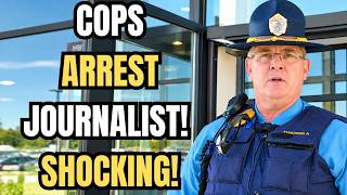 COPS ARREST JOURNALIST FOR FILMING A PUBLIC BUILDING… BIG MISTAKE!