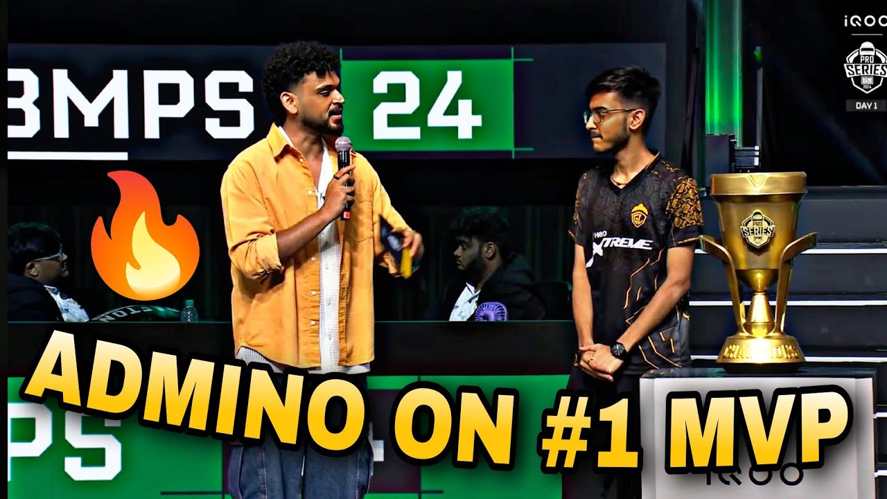 💛Admino Interview On #1 Overall MVP🔥 & Team Godlike Winning BMPS 2024 ...