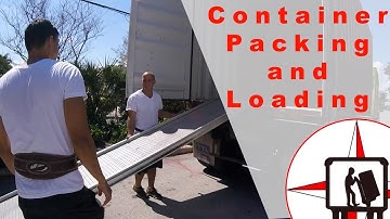 SHIPPING CONTAINER LOADING OR UNLOADING, PACKING OR UNPACKING