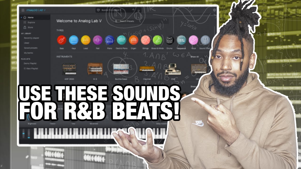 Make R&B Beats with these Stock Analog Lab Sounds! - YouTube