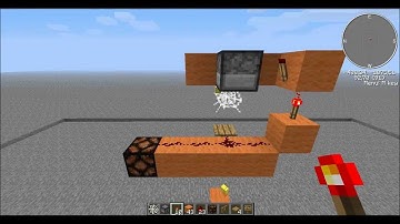 Minecraft [Tutorial] | Redstone timer with cobweb