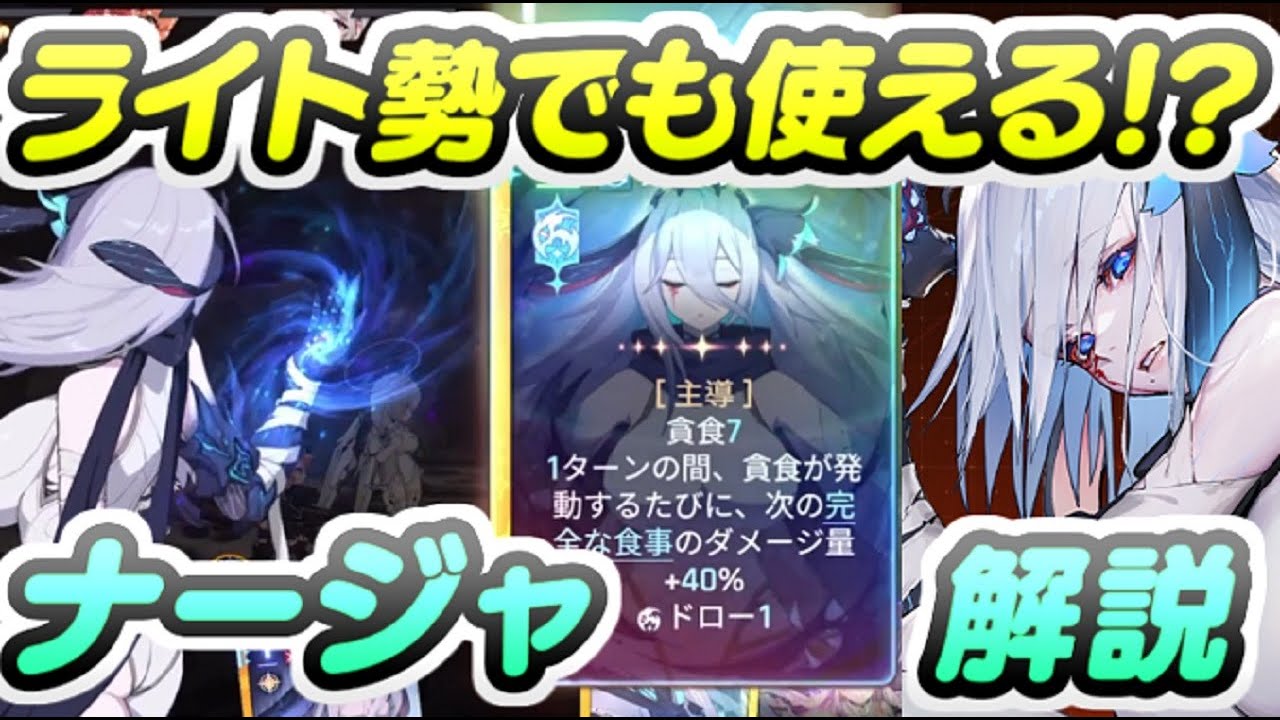 カオゼロ ナージャのガチ厳選しなくても強く使える性能！？ライト勢向け解説　レイ太　カオスゼロナイトメア