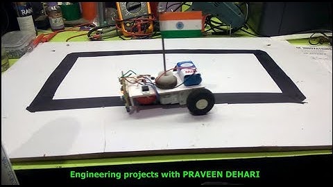 Simple Line Following Robot Without Microcontroller & Motor Driver IC : Tutorial 26