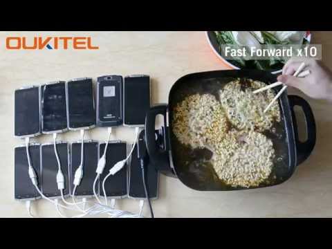 OUKITEL K10000 OTG function: Cook Noodles