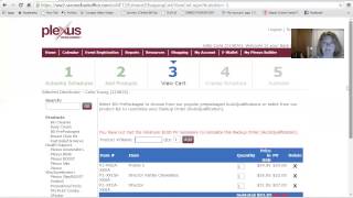 Plexus Backup Order Training