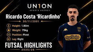 Ricardinho  |  Pivot  |  2025/26  | Union Sports Agency 
