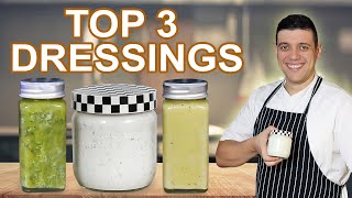 The Top 3 Most Popular Salad Dressing Recipes by Lounging with Lenny 1,472 views 4 weeks ago 7 minutes, 24 seconds