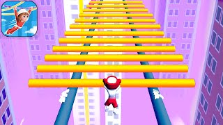 Play 56789 Tiktok Video Games Roof Rails MAX LEVELS Relax & Satisfying Mobile Gameplay Free Play Mod