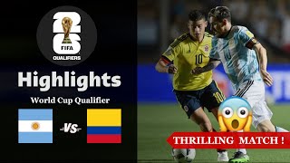 Argentina vs Colombia | World Cup Qualifier Highlights
