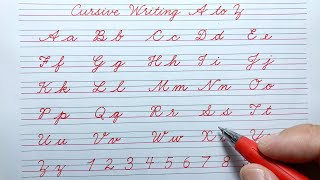Cursive writing a to z | Cursive abcd | Cursive letter | Chhoti abcd | Cursive handwriting practice