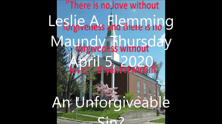 An Unforgiveable Sin?
