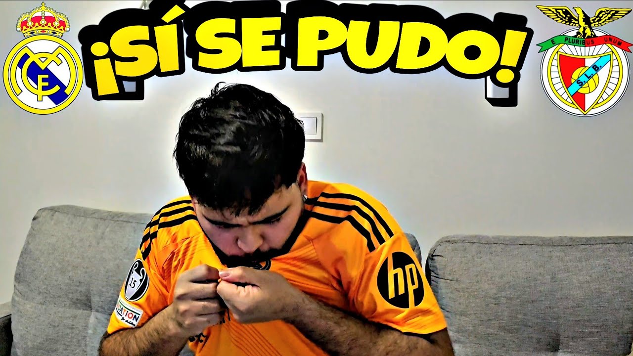 “Reacción al Real Madrid 2-1 Benfica 🔥 ¡SÍ SE PUDO! | Partido de vuelta”