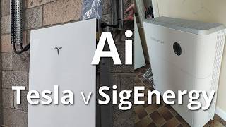 Trials SigEnergy Ai v Tesla Powerwall 3 Opticaster Ai which is best home battery system today?