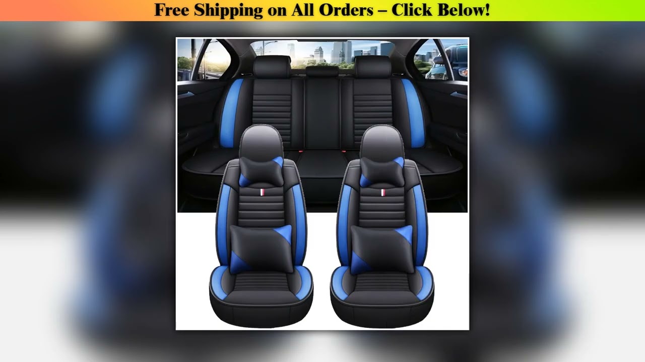 Universal Car Seat Cover for Fiat Tipo Seat Leon MK2 Jeep Renegade Opel Vectra B Auto Accessories
