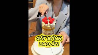 Thử Thách Cắt Bánh Bao Ăn