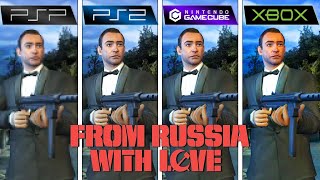 007 From Russia with Love (2005) PSP vs PS2 vs GameCube vs XBOX (Graphics   FPS)