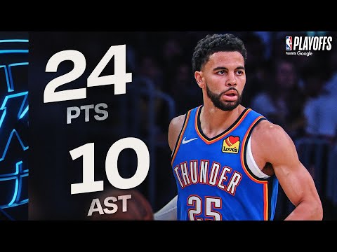 Ajay Mitchell BREAKS OUT For Playoff CAREER-HIGH 24 PTS & 10 AST In Game 3 vs Lakers | May 9, 2026