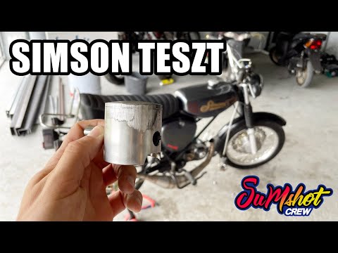 SIKERTELEN SIMSON TESZT | ÍGY SZORÍTOTTAM MEG MÁTÉ TUNING SIMSONJÁT! | S51 ELECTONIC 87