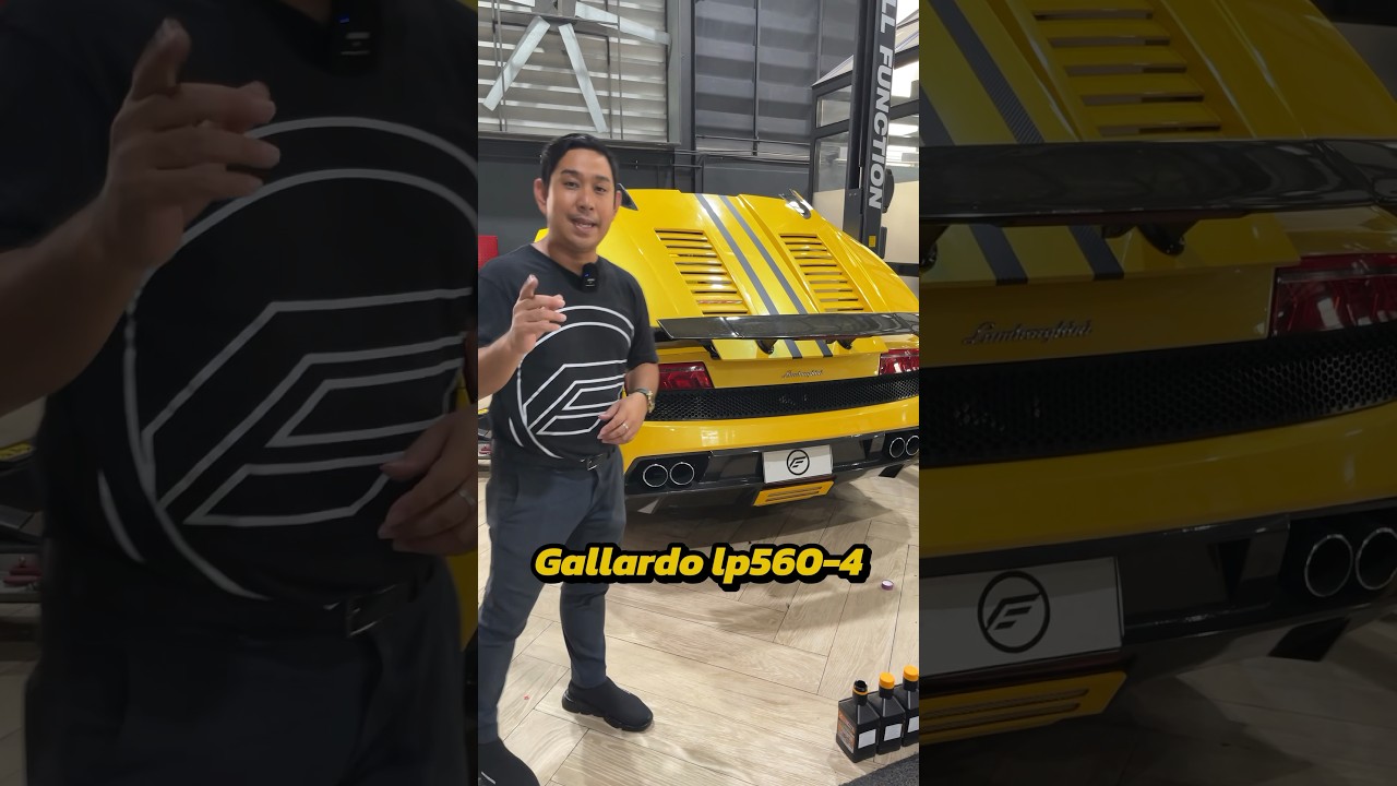 Lamborghini Gallardo lp560-4 มา service ชุดใหญ่กับ Full Function 