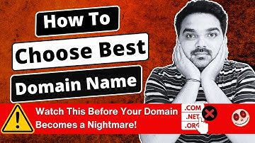 How to Choose the Best Domain Name in 2025? | Domain Name kaise choose kare | @SEOVikash
