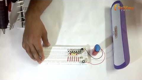 How to make a Music Rhythm LED Flash Light using Microphone 2019
