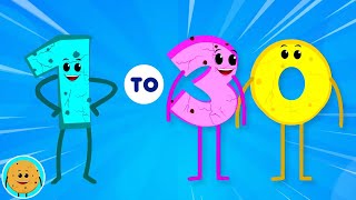 Cookies Numbers Song, Numbers From 1 To 30 & Learning Video For Kids
