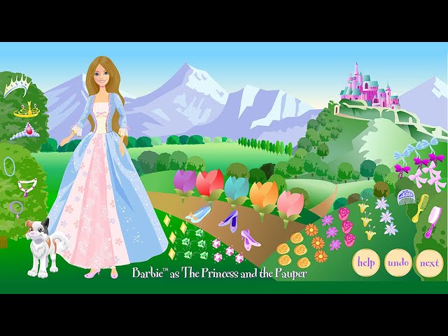 Fã Clube Mundo Rosa: Já jogaram o jogo da Barbie? - Escola de princesas