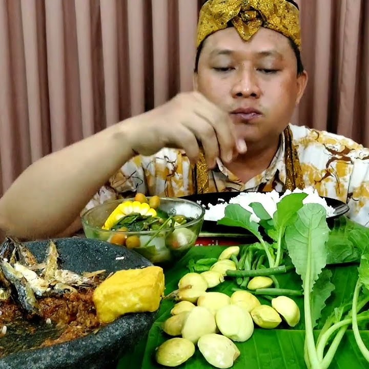lalapan jengkol #mukbang