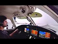 Landing in a blizzard single pilot
