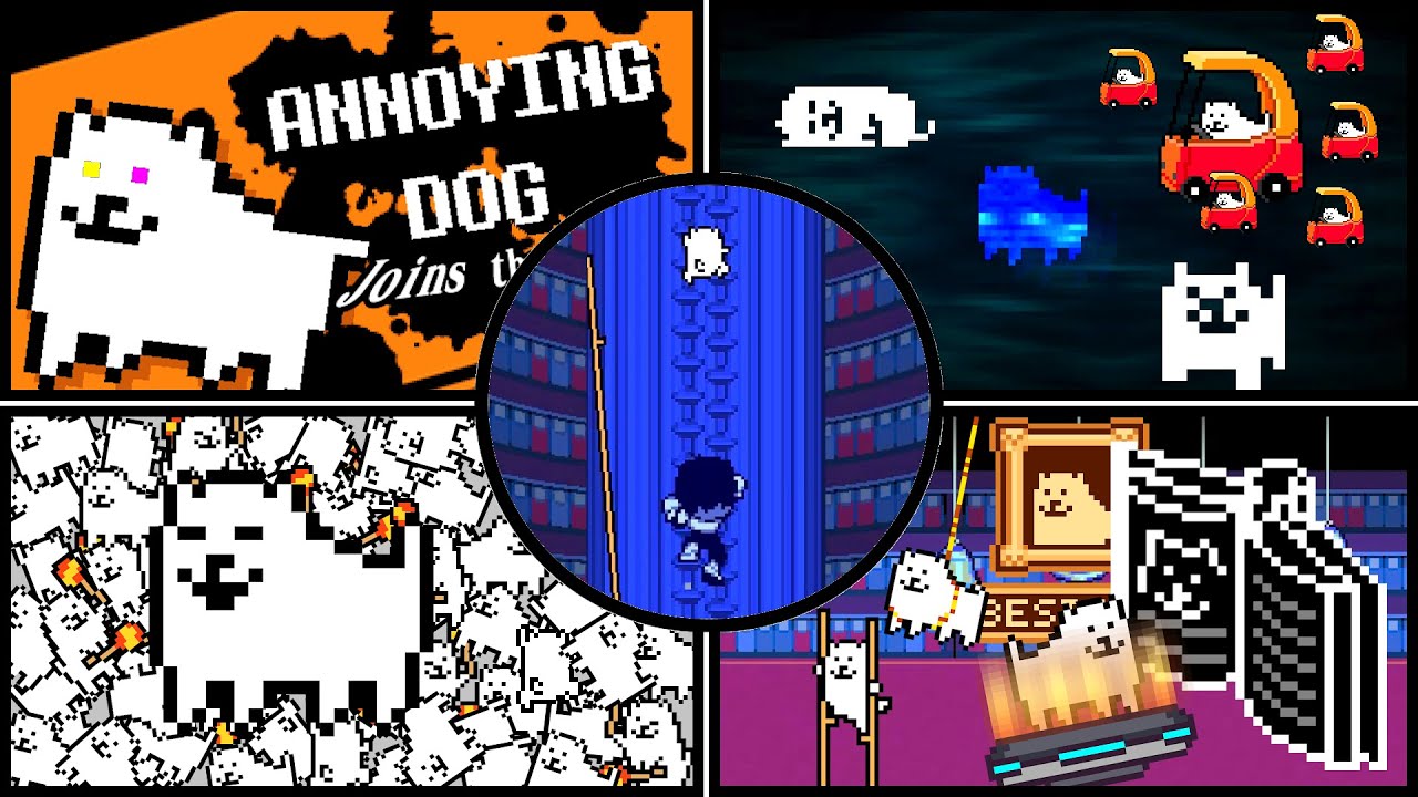 DELTARUNE - All Toby Dog appearances