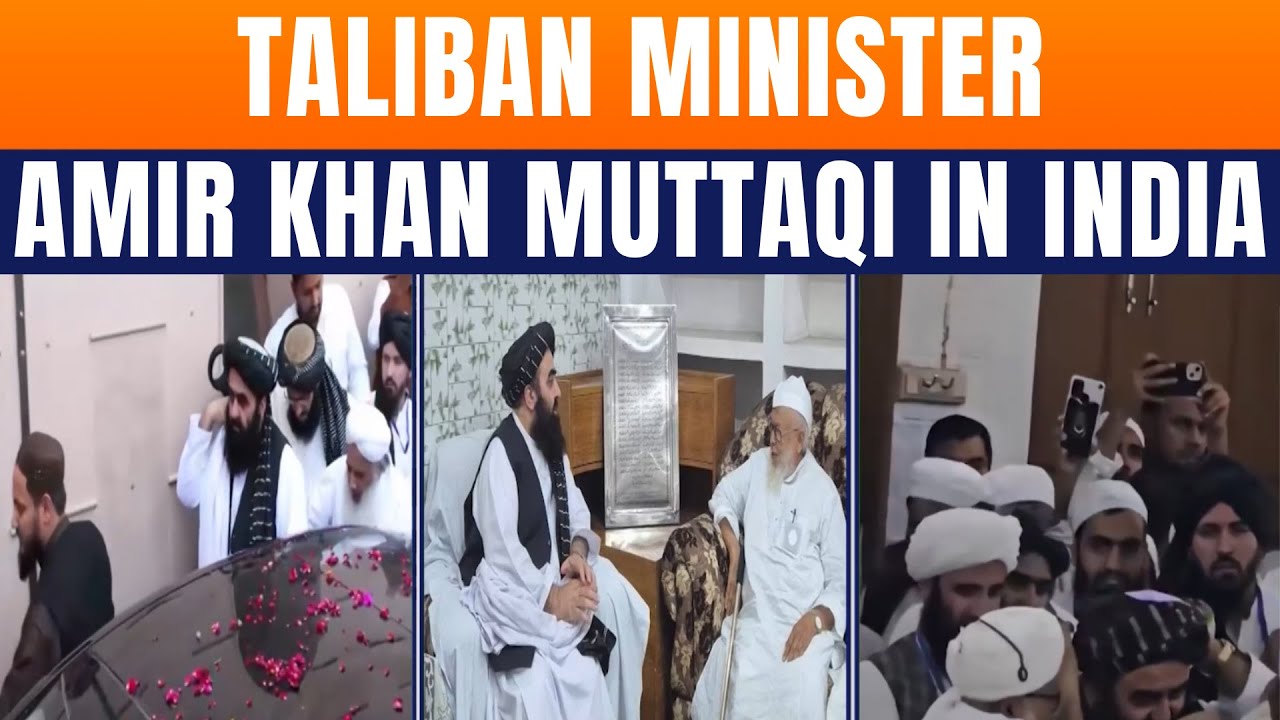 Afghan FM Amir Khan Muttaqi To Visit Taj Mahal After Symbolic Stop At Deoband | News9