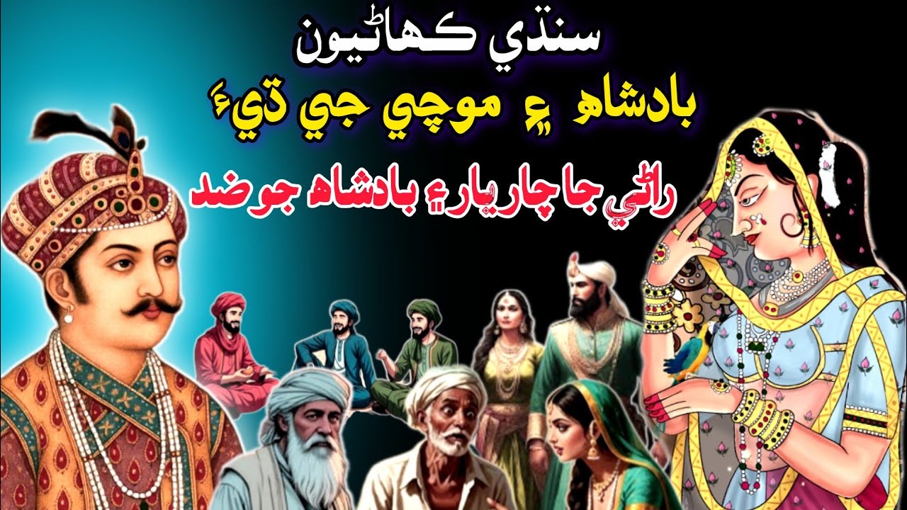 Badshah Aen Mochi G Chhokri & Rani Ja 4 Yaar_Badshah Jo Zid | Sindhi Kahaniyan| Sindhi Kahani