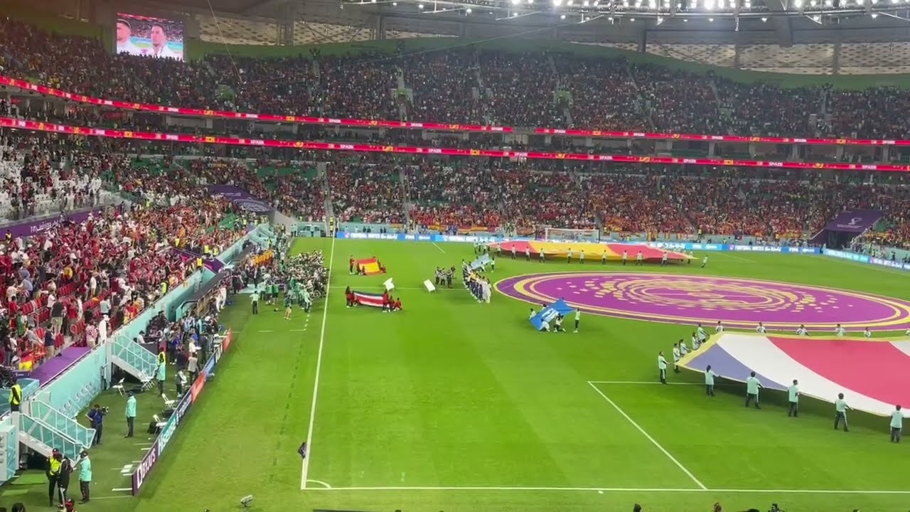 Spain National Anthem "Marcha Real" At The 2022 FIFA World Cup