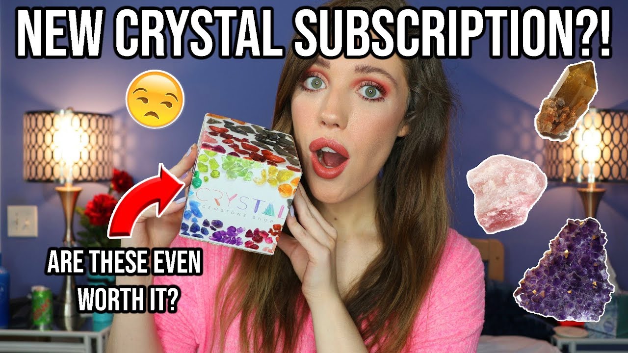 GETTING CRYSTALS IN A SUBSCRIPTION?! Crystal Gemstone Shop Unboxing