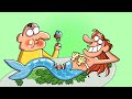 The best of cartoon box  cartoon box catch up 41  hilarious cartoon compilation  mermaid cartoon