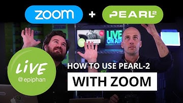 How to use Pearl with Zoom