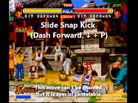 [Real Bout Fatal Fury 2] A Video Guide to Kim Kaphwan (Final Ver ...