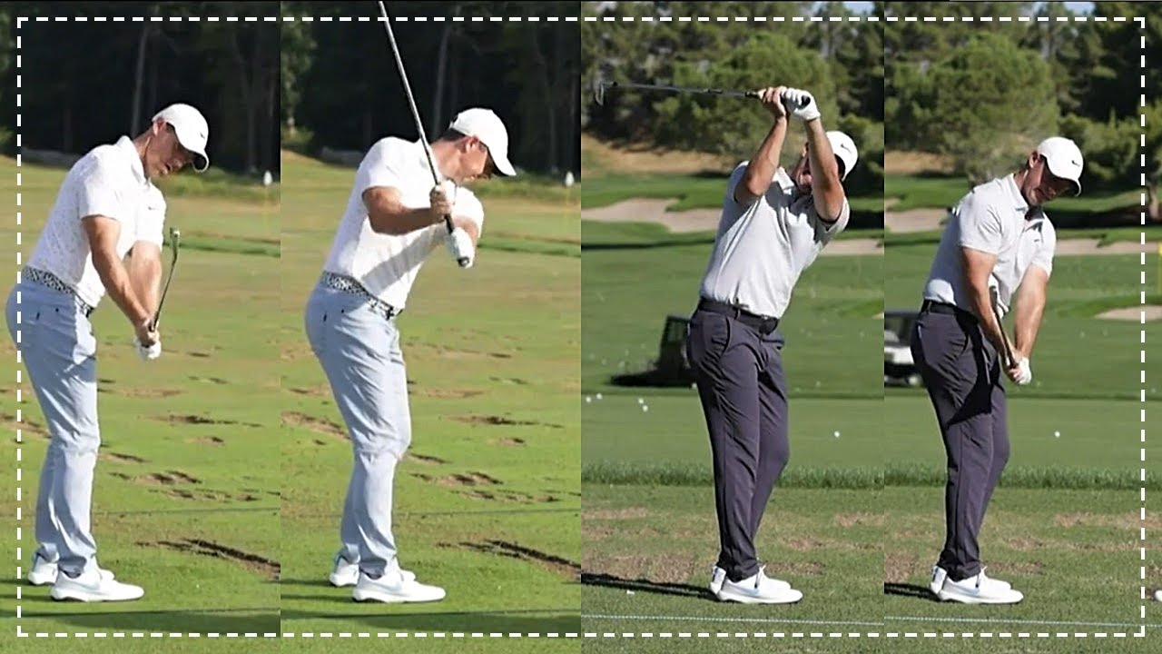 Rory Mcilroy Backswing Drills On The Range YouTube