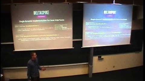 Matous Jobanek, Ron Smeral -  DeltaSpike: CDI extensions of the world, unite!