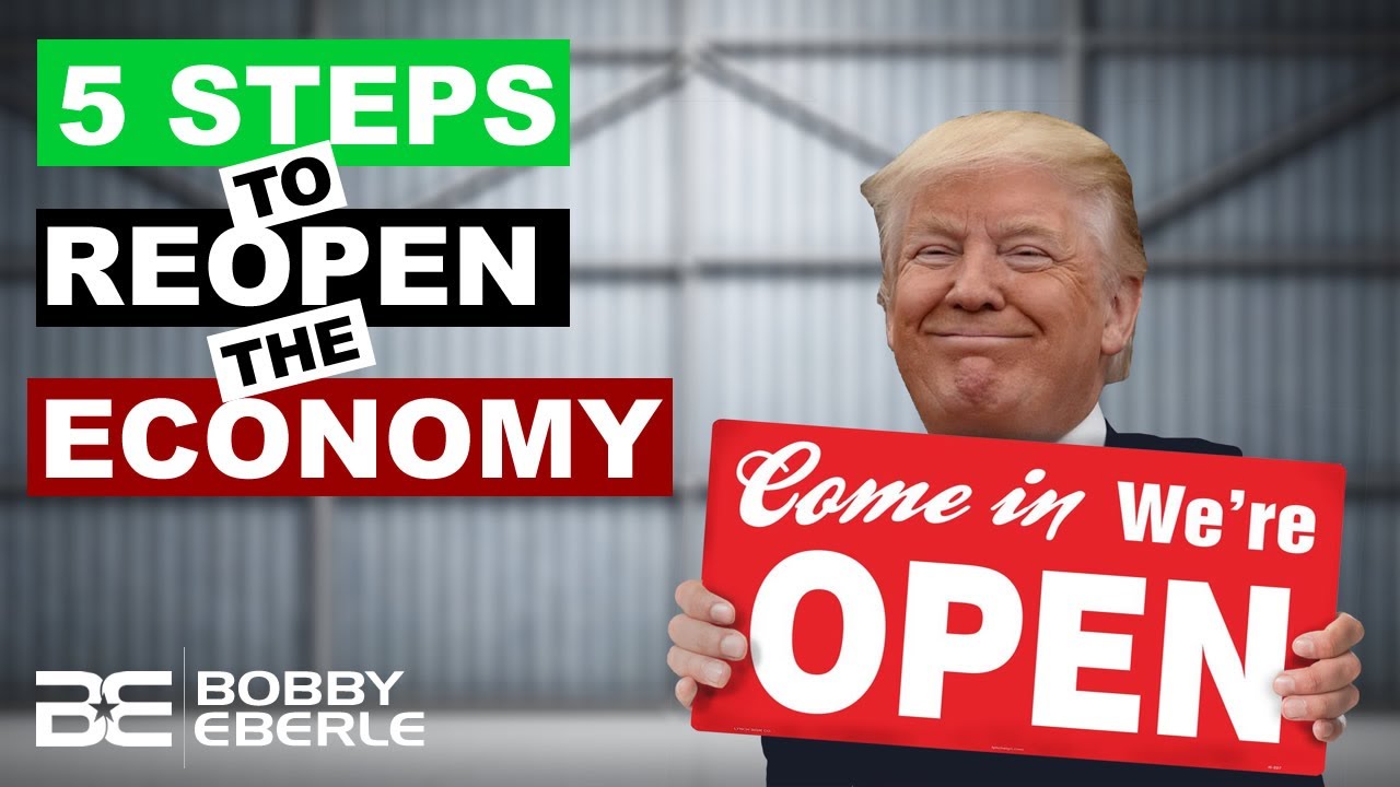 5 steps to reopen the economy from coronavirus; NYT downplays latest Joe Biden problems | Ep. 197