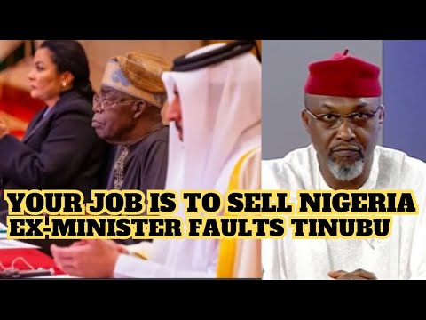 Your Job is to Sell Nigeria’, Ex-minister Faults Tinubu’s Remarks on Bribe-seeking Officials