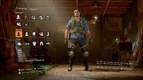 Division 2 Character Creation and Gameplay PS4