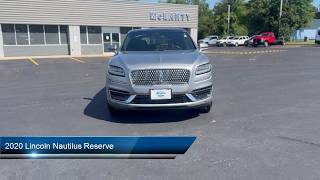 2020 Lincoln Nautilus Reserve Marshall  Mt. Pleasant  Shreveport  Hot Springs  New Boston  Hope