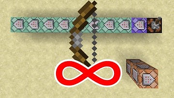 How to create INFINITE custom bows in Minecraft 1.12