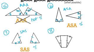 Congruent Triangle Examples