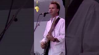 Sting With Driven To Tears At Live Aid, 1985. Watch The Full Video In The Official Live Aid Channel.