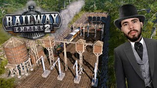 THE CHALLENGE OF BUILDING A RAILWAY IN THE MOUNTAINS 🚂 - Railway Empire 2 #11 screenshot 4