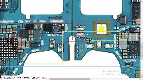 Samsung A40 SM A405 ON OF Volume Powar Kiy Problem Hardware Solution