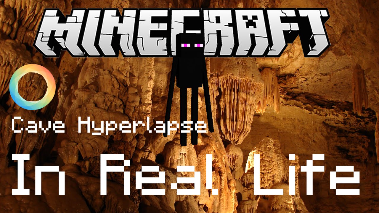 Minecraft: In Real Life (Hyperlapse in a Cave!)